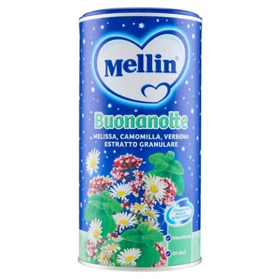 Mellin Baby Buonanotte chamomile tea for babies, 200 g