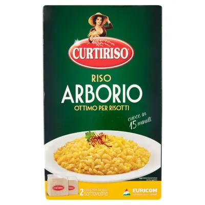 Curtiriso рис Арборио, 2 × 500 г