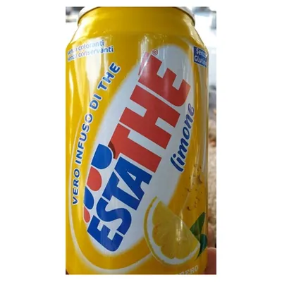 Estathé холодный чай лимон в жестяной банке, 0,33 л