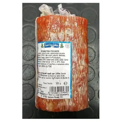 San Vincenzo острая спьянатина Spianatina Piccante, 300 г