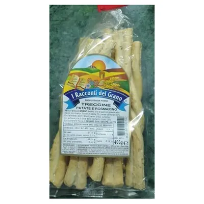 Apulia Food таралли в форме косичек с картофелем и розмарином, 400 г
