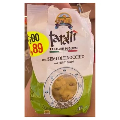 Apulia Food fennel taralli, 250 g