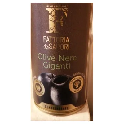 Fattoria dei Sapori маслины без косточки, 370 мл