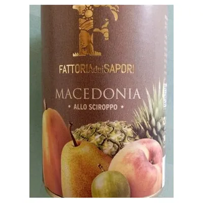 Fattoria dei Sapori тропический фруктовый салат в сиропе, 425 мл