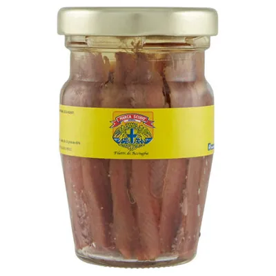 Marca Scudo anchovy fillets in vegetable oil, 80 g