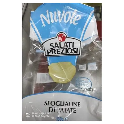Salati Preziosi картофельные снеки, 130 г