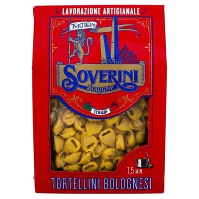 Soverini Bolognese tortellini fresh pasta, 250 g