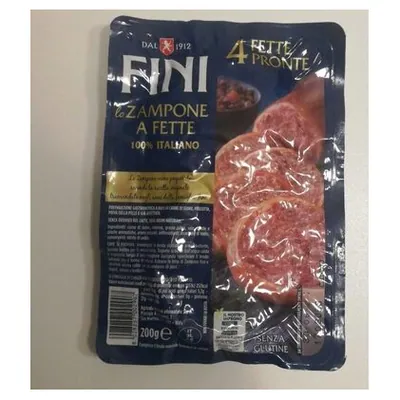 Fini sliced Zampone, 4 slices, 200 g