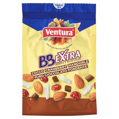 Ventura смесь орехов и сухофруктов BB Extra, 150 г