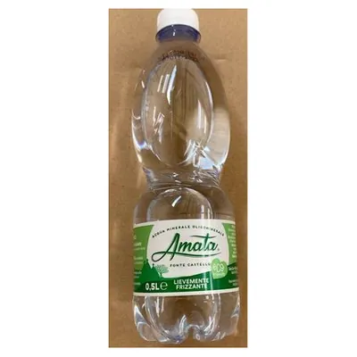 Amata lightly sparkling water PET, 0.5 l, 12 pcs.