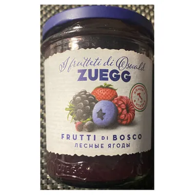 Zuegg джем из лесных ягод, 320 г