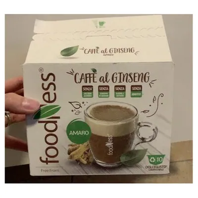 Foodness кофейный напиток с женьшенем без сахара в капсулах Dolce Gusto, 10 шт.