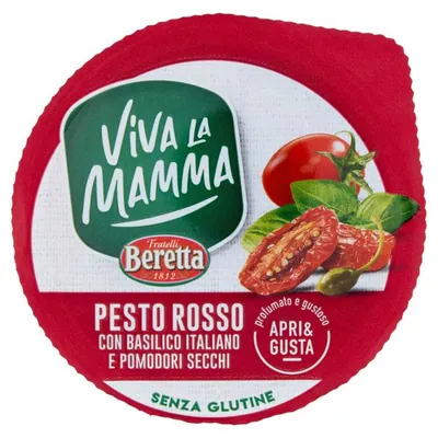 Viva la Mamma Beretta Соус песто россо, 90 г