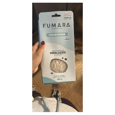 Fumara рыбные бургеры из филе трески, 2х80 г
