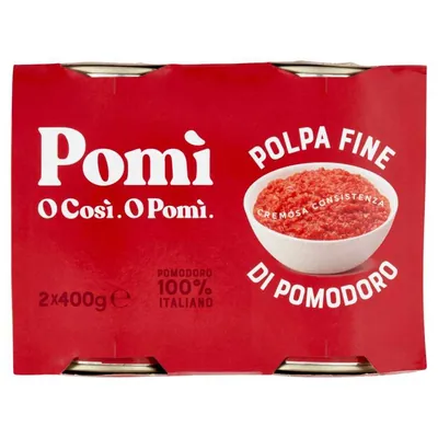 Pomì Томатная мякоть тонкого измельчения, 400 г, 2 шт.