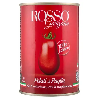 Rosso Gargano Очищенные томаты, 400 г