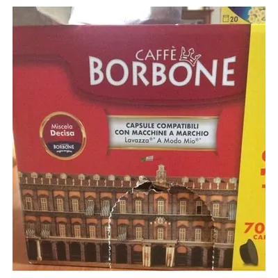 Borbone кофе в капсулах A Modo Mio Nera Decisa, 80 шт.