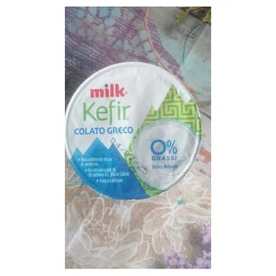 Milk natural white Greek kefir, 150 g
