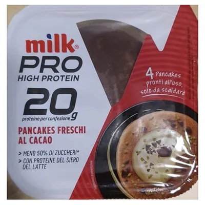 Milk chocolate pancakes, 160 g