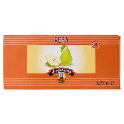 La Doria Nettare Pera pear nectar, 3 × 0.2 l