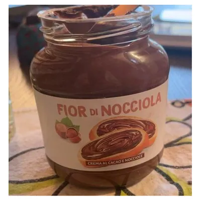 Fior di Nocciola шоколадно-ореховая паста с какао, 400 г