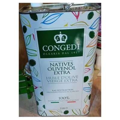 Congedi extra virgin olive oil 100% Italian, 3 l
