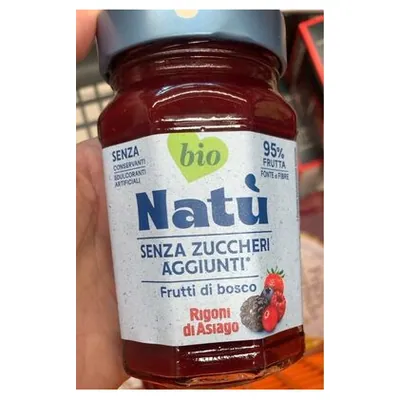Rigoni Natù био джем из лесных ягод без сахара, 240 г