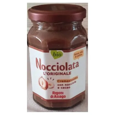 Rigoni di Asiago Nocciolata organic hazelnut spread, 250 g