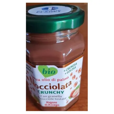 Rigoni di Asiago Nocciolata Crunchy hazelnut spread, 250 g