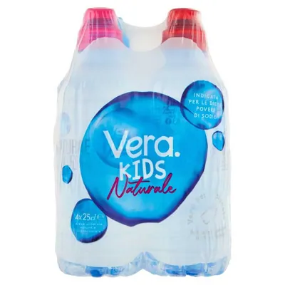 VERA Acqua Kids детская питьевая вода, 0,25 л