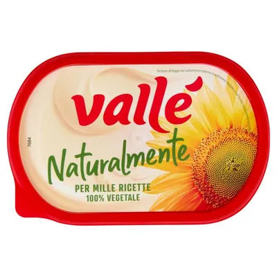 Valle' Naturally Sunflower Oil Margarine, 250 g