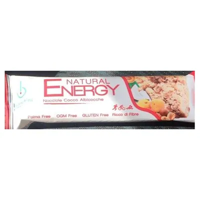 Natural Energy энергетический батончик орехи, кокос и абрикос, 35 г