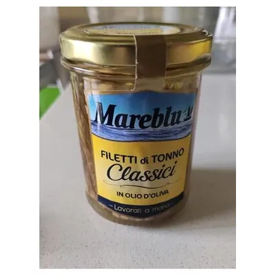 Mareblu филе тунца в оливковом масле, 180 г