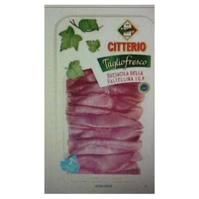Citterio брезаола из Вальтеллины IGP нарезка, 70 г