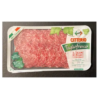 Citterio салями Милано нарезка, 70 г