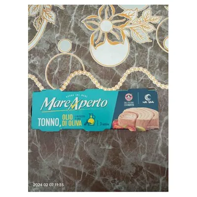 Mare Aperto тунец в оливковом масле, 70 г