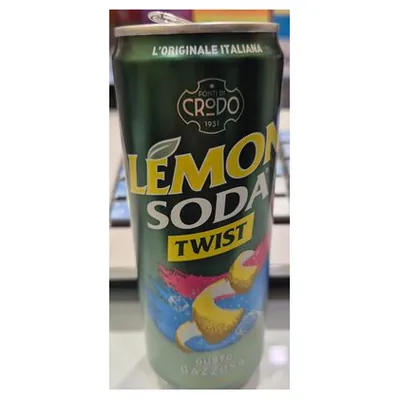 Lemon Soda Twist soft drink, 330 ml