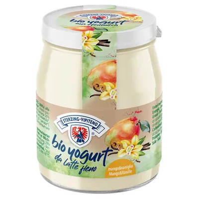 Vipiteno органический йогурт со вкусом манго и ванили, 150 г