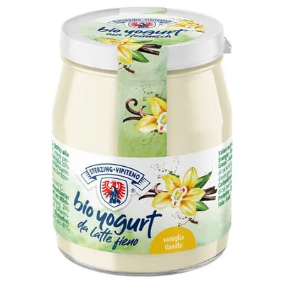 Vipiteno органический йогурт со вкусом ванили, 150 г