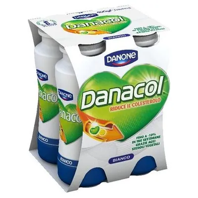 Danacol йогурт классический, 4х100 г