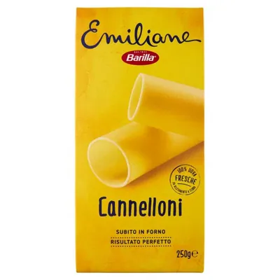Barilla Emiliane Каннеллони из яичного теста, 250 г