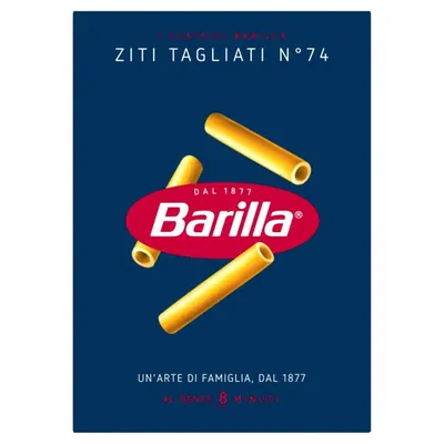 Barilla Ziti Tagliati n.74, 500 g