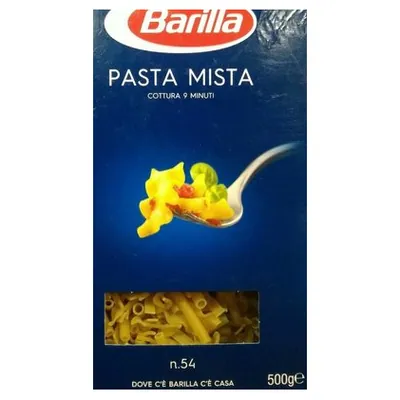 Barilla макароны ассорти Pasta Mista n.54, 500 г