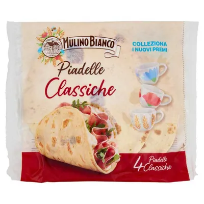 Mulino Bianco пьяделле классические, 4 шт, 300 г