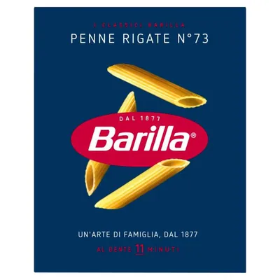 Barilla Penne Rigate n.73, 500 g