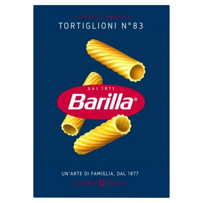 Barilla Tortiglioni n.83, 500 g