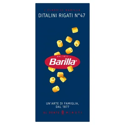 Barilla Ditalini Rigati n.47, 500 g