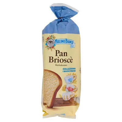 Mulino Bianco сдобный хлеб Pan Brioscè, 400 г