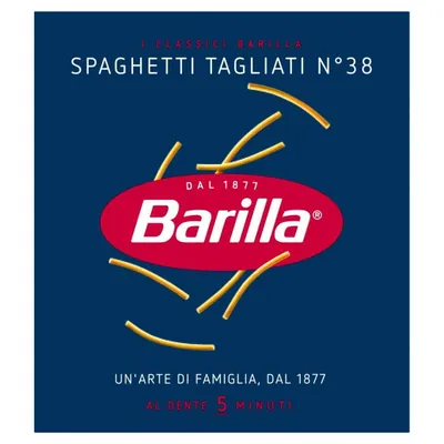 Barilla Spaghetti Tagliati n.38, 500 g