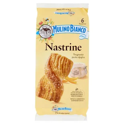 Mulino Bianco Nastrine, 6 pcs, 240 g